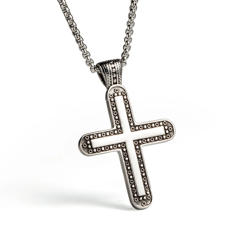 Stainless Steel Necklace Mens Jewelry Titanium Steel Pendant