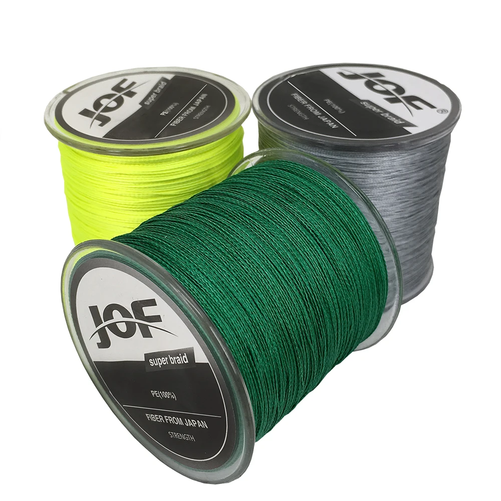 JOF PE Braided fishing line 150m 165yds PE 8 Strands Braid Fishing Line