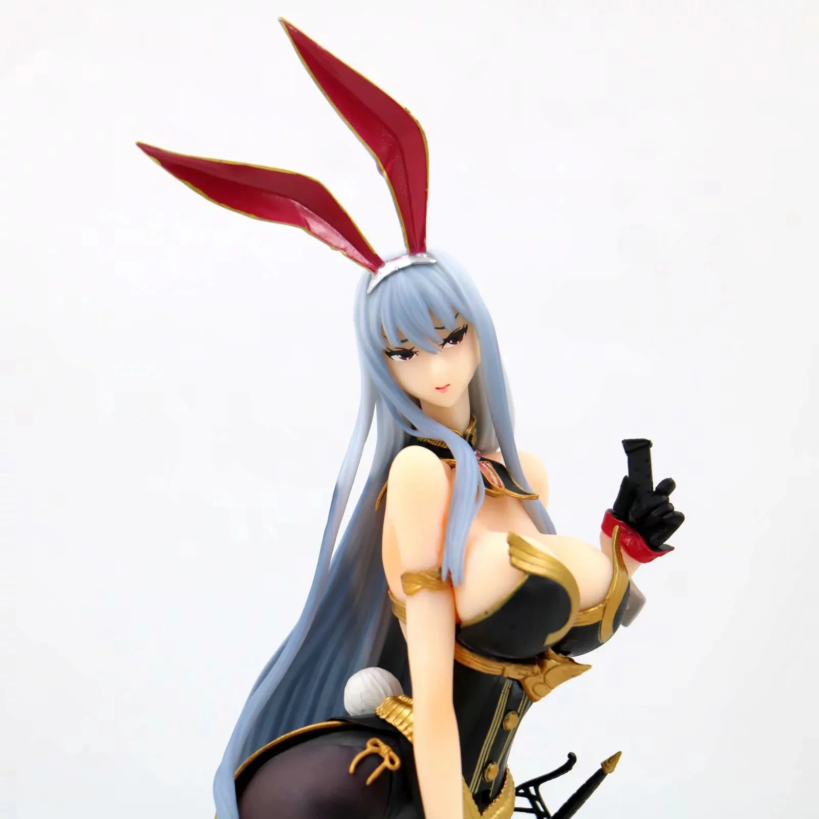 

32cm Japanese sexy anime figure valkyria chronicles senjou no valkyria bunny ver action figure collectible model toys for boys
