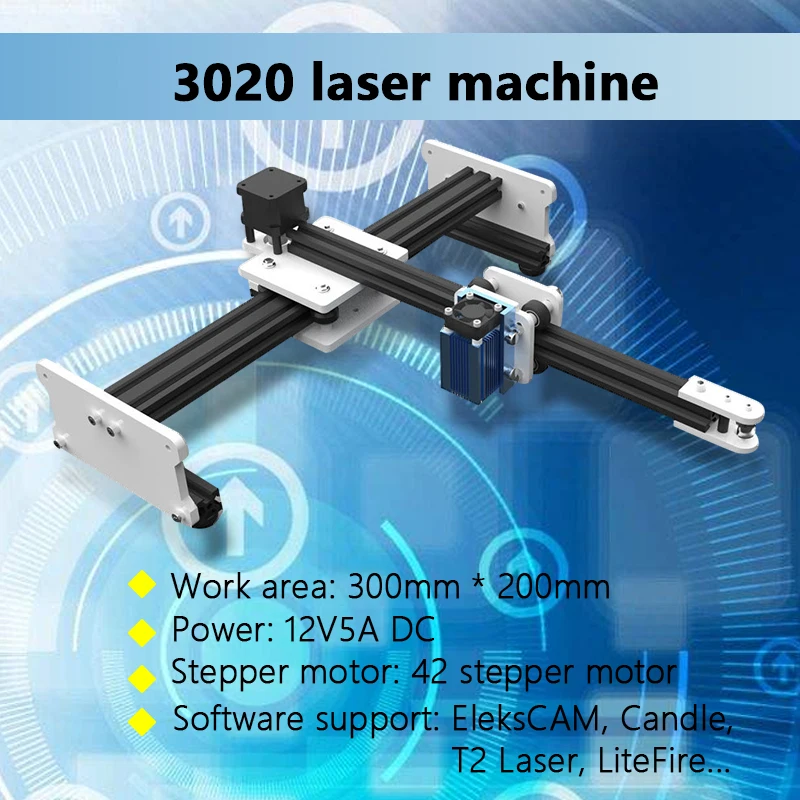 3020 лазерная гравировальная машина настольный компьютер маленькая электрическая автоматическая режущая машина DIY режущий плоттер маркировочная машина логотипа