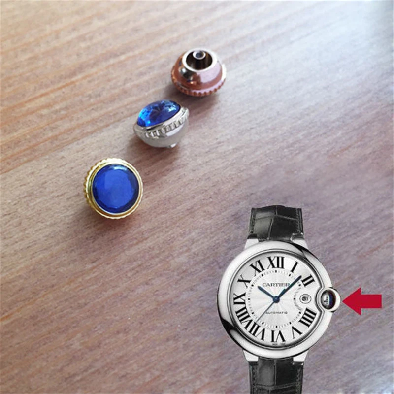 waterproof blue sapphire crystal watch 