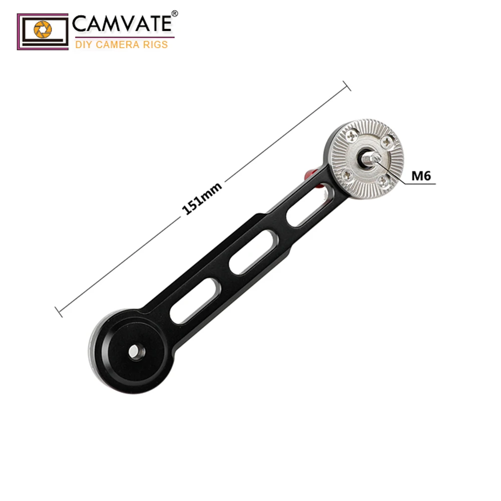 Раздвижной кронштейн CAMVATE Nato Rail Rosette (красный винт) C1683|extension arm|arm extensionarm |