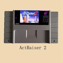 Act Raiser 2 16 бит большая серая игровая карта для США NTSC игровой плеер