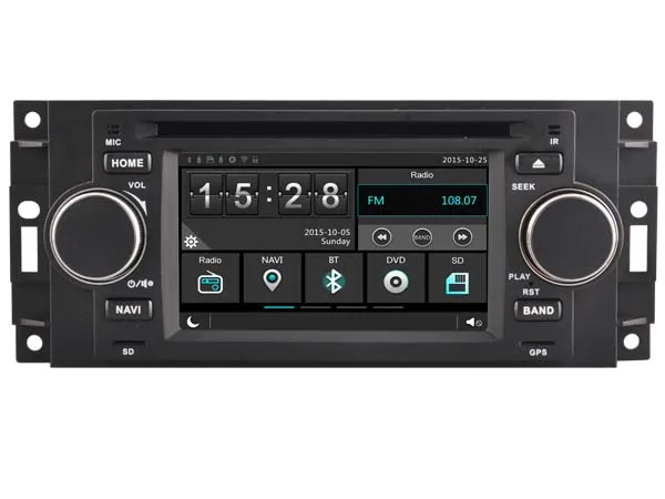 Sale Car dvd Player for Jeep Commander /Patriot/Compass/Wrangler/Grand Cherokee/Dodge RAM/Chrysler 300C/DVR/3G/WIFI/TPMS/GPS/navi 1