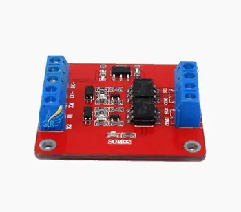 

SOM02/Solid State Relay Module 2-way Photocoupler Solid State Relay/High or Low Level Trigger/3A Current