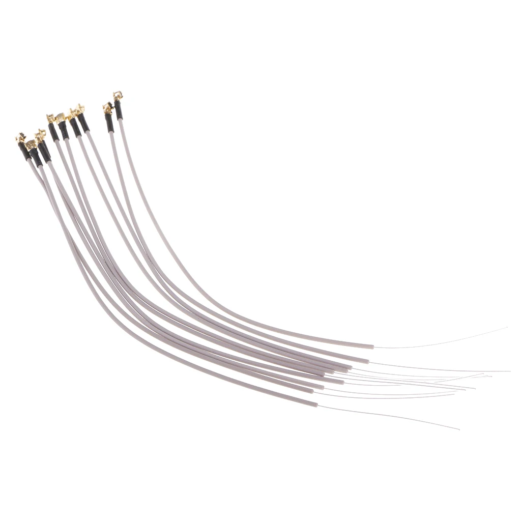 2.4G 1.5dBi RG-113 Wifi Antenna IPEX Connector for FPV RC Drone, Set of 10