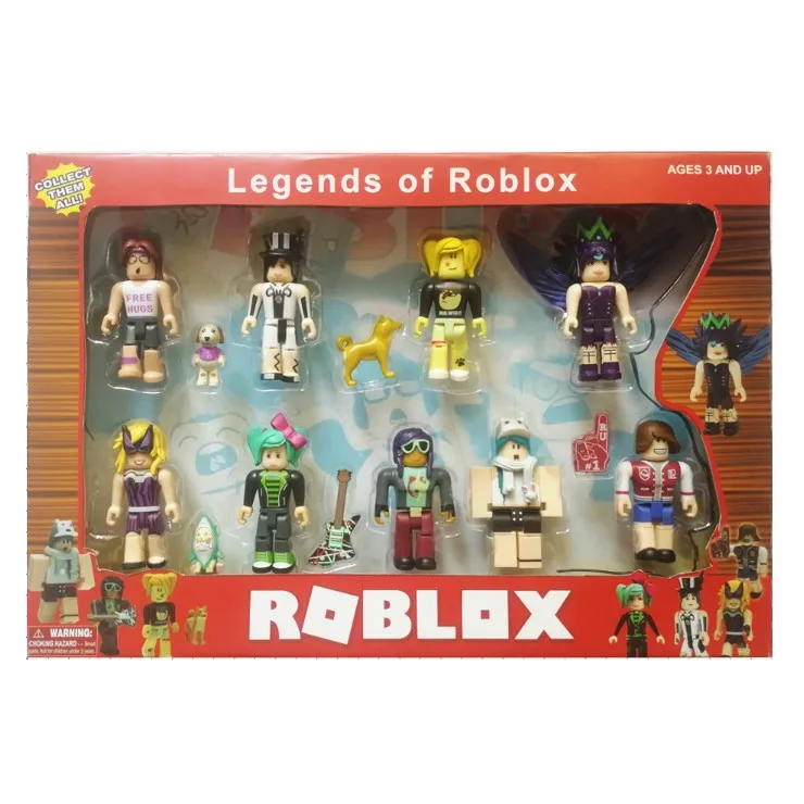 9pcs Set Roblox Figures Toy 7cm Pvc Game Roblox Toys Girls Christmas - new roblox game characters figurines 7 8cm 3753 action figures pvc doll collection model