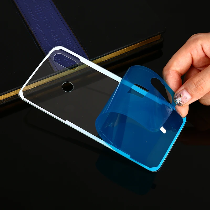 

Top Quality Transparent Replace Plastic Back Battery Cover For Xiaomi Mi 8 Mi8 Housing Replacement Parts Hard PC Case