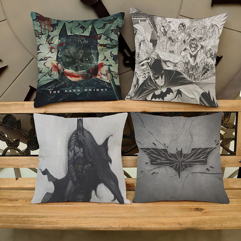 باتمان الأحرف رمز مكتب أريكة وسادة القضية فارس الظلام جوكر المنزل الديكور وسادة غطاء باتمان المشجعين المفضل باتمان الأحرف رمز مكتب أريكة وسادة القضية فارس الظلام جوكر المنزل الديكور وسادة غطاء باتمان المشجعين المفضل