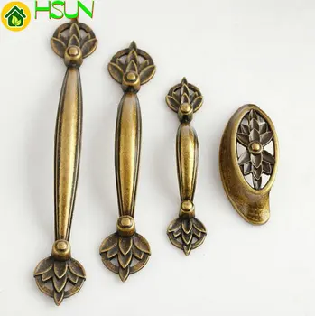 

Retro Leaf Handles Pulls Drawer Handles Drawer Pulls Knobs Kitchen Cabinet Hardware Dresser Handles Cupboard Handles Furniture