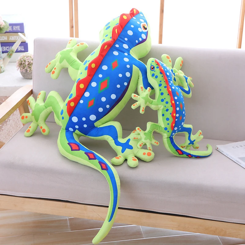 Gecko 子供向けの動物の絵が描かれた豪華な人形 高品質のおもちゃ 枕 子供向けの誕生日プレゼント Aliexpress Toys Hobbies