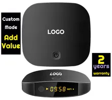 3pcs T2 Custom Made Rockchip RK3229 Quad core Smart Android7.1 LIVE TV Streaming Box 1GB 8GB MediaHub 1200+ live tv 1000+ VOD