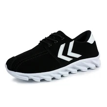 Nice New Nubuck Leather Casual Shoes For Men Fashion Breathable Flat Shoes Men Walking Shoes Spring Men Shoes Zapatos Hombre