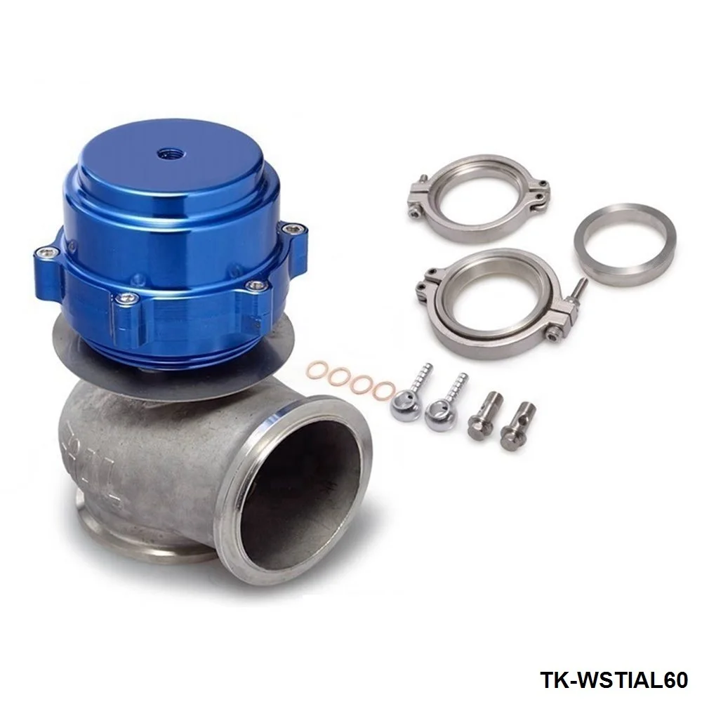 Гоночный алюминиевый автомобиль 60 мм Vband V60 фланец Turbo Wastegate для BMW Subaru Honda TK WSTIAL60|turbo