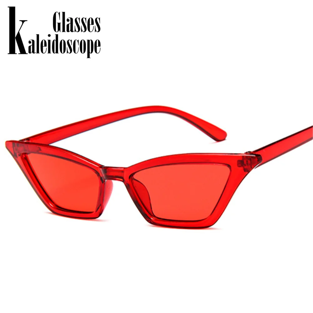 Милые сексуальные женские солнцезащитные очки кошачий глаз, Женские винтажные брендовые дизайнерские маленькие солнцезащитные очки, женские ретро очки «кошачий глаз» UV400