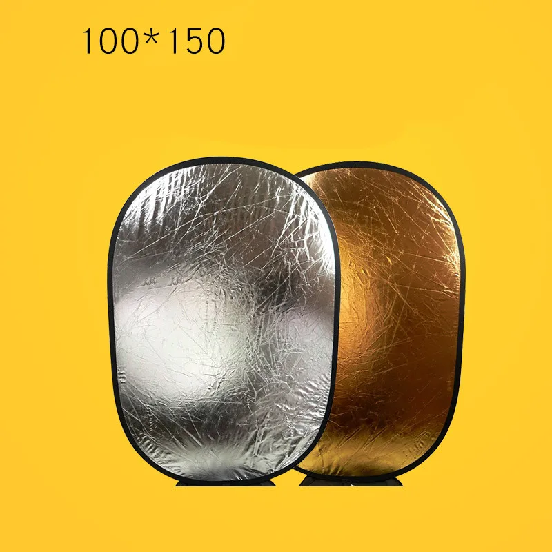 100*150 см Двусторонняя Золотая и серебряная отражающая панель