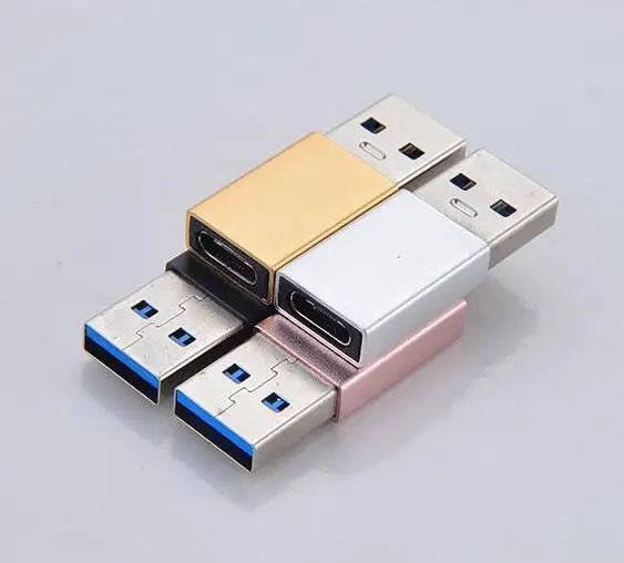 

USB 3.1 Type C Adapter USB 3.0 Male to USB-C Female Adapter Converter for Macbook Huawei P9 Xiaomi 4C Nexus 5X 6P