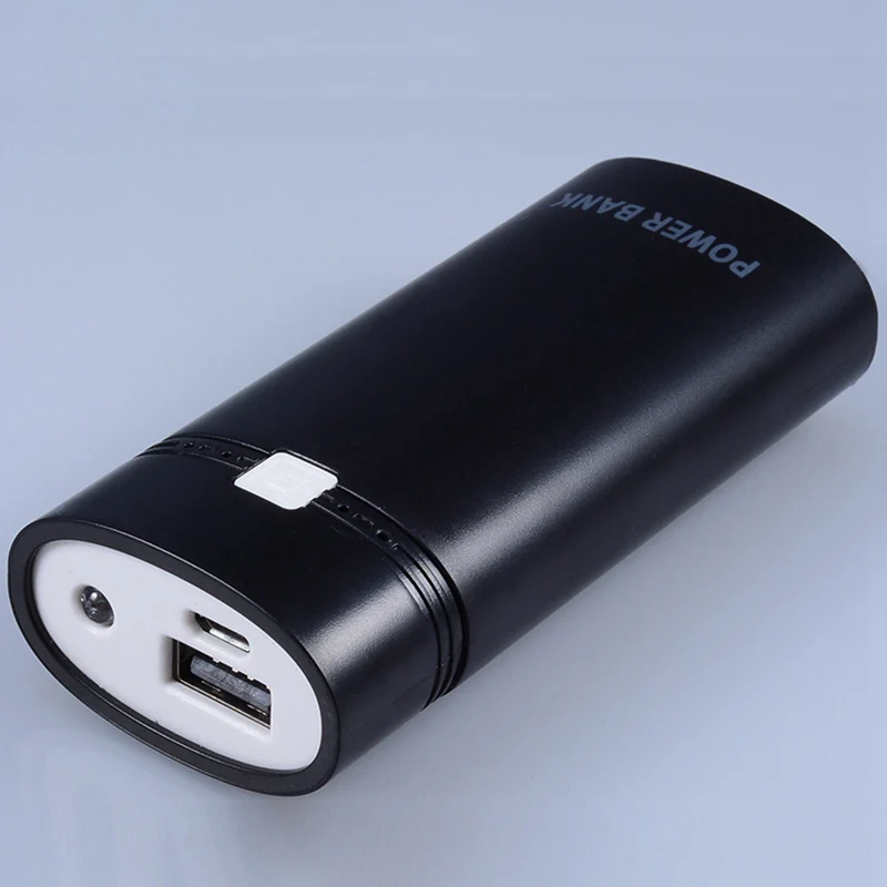 Блок питания DIY 2x18650 корпус фонарика USB Pover Bank 18650 Внешний аккумулятор для Xiaomi Huawei