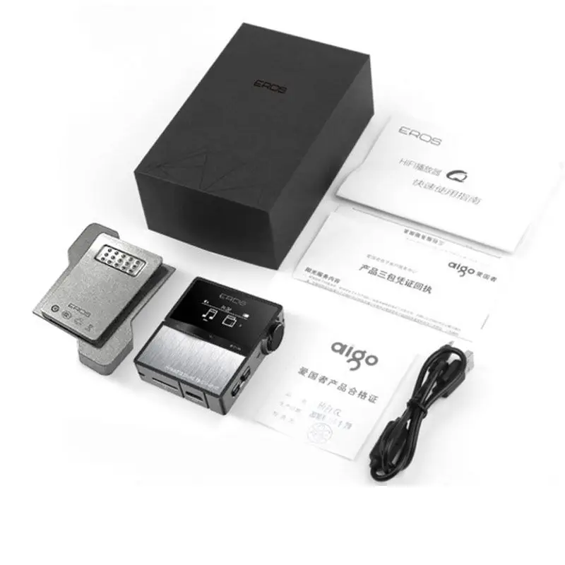 Aigo EROS TEN MP3 Bluetooth HIFI плеер Профессиональный без потерь USB DSD DAC портативный стерео аудио мини музыкальный плеер Поддержка 128 ГБ