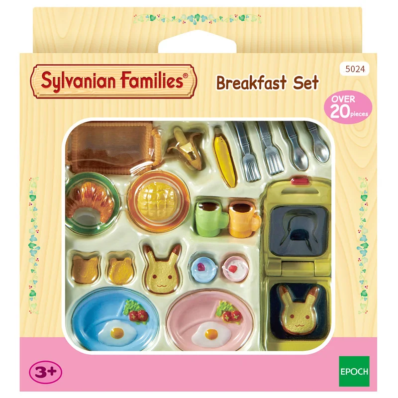 Набор для игр в кукольный домик Sylvanian Families набор завтрака аксессуары подарок