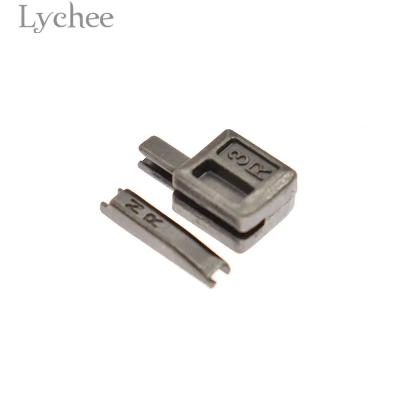 Lychee 10 комплектов 3# металлический фиксатор на молнии с открытым концом фиксатор на молнии DIY Швейные аксессуары на молнии для одежды