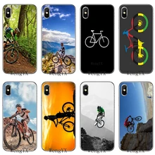 Bicicleta de montaña MTB ciclismo silicona blanda de TPU funda de teléfono funda para Samsung Galaxy J1 J2 J3 J5 J7 A3 A5 A7 2015 de 2016 a 2017