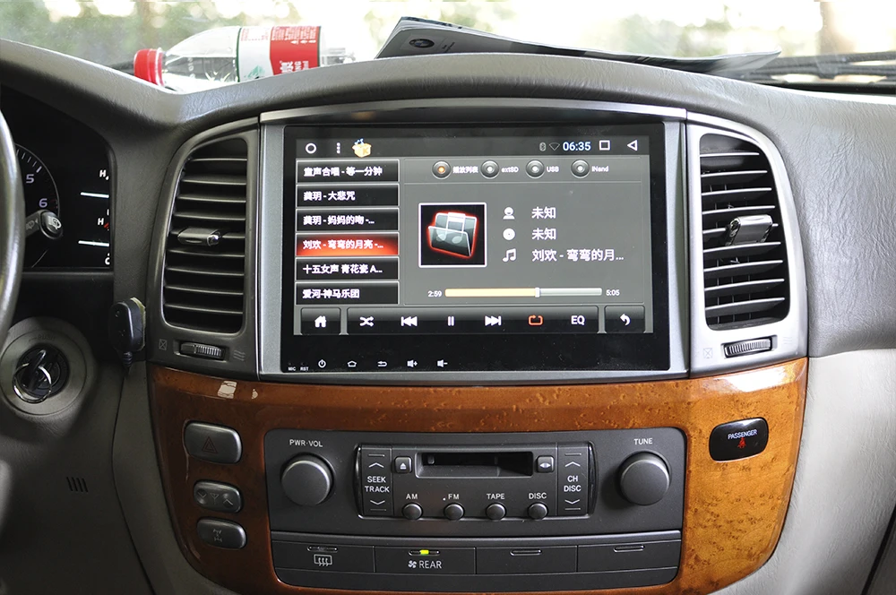 Cheap Aoluoya IPS 2GB RAM 32GB ROM Android CAR DVD Player For Toyota Land cruiser 100 LC100 Lexus IX470 Radio GPS Navigation Bluetooth 3