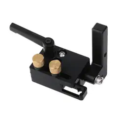 DIY Деревообрабатывающие инструменты Miter Flip Track Stop для T-Slot 45 мм T-Track с регулируемой шкалой ручной прочный в использовании