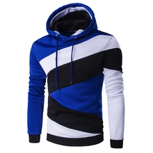 2017 Hoodies Herren Männlichen Hip Hop Männlich Marke Hoodie Nähte Sweatshirt Anzug Männer Slim Fit Männer Hoody XXL E5RV