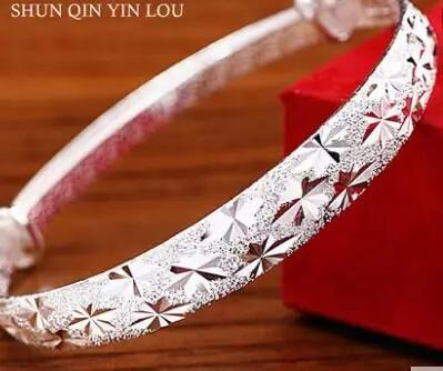 

NCAB001 925 Sterling silver set bracelet with box