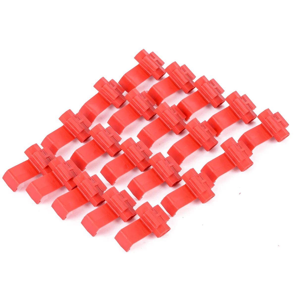 20pcs Scotch Lock Quick Splice Crimp Terminal Red Electrical Wire Connectors Mayitr 16-22 AWG