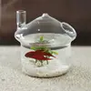Mushroom-shaped Hanging Glass Planter Vase Rumble Fish Tank Terrarium Container Home Garden Decor 2