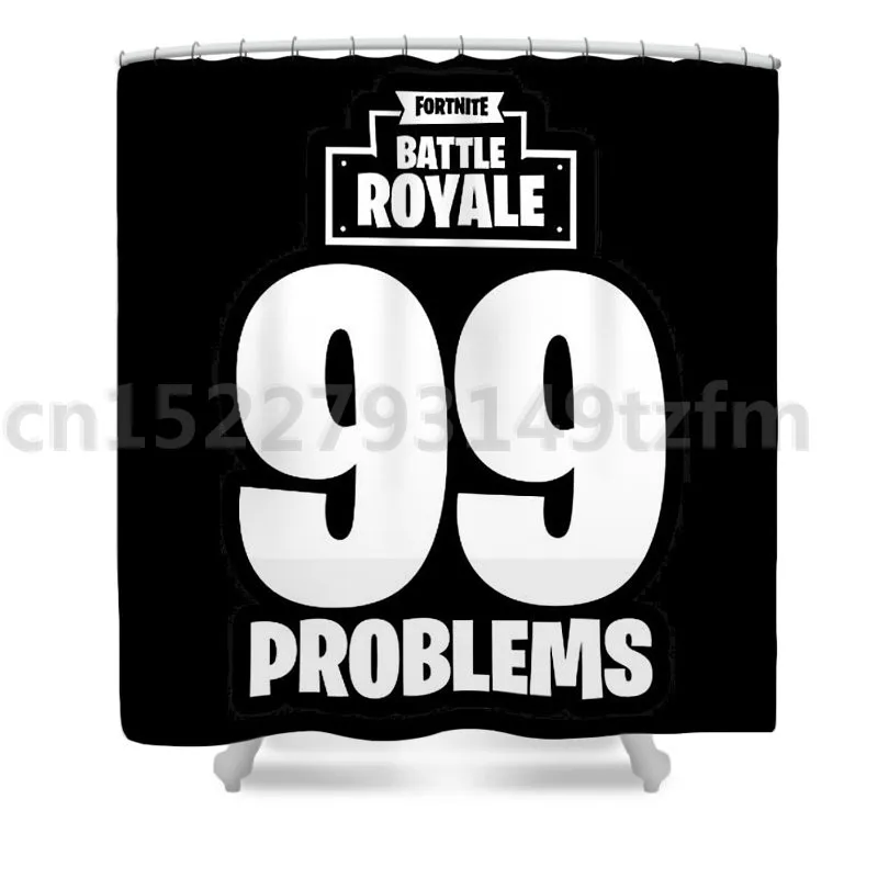 Водонепроницаемый занавеска для душа s Fortnite битва 99 печати полиэфирной ткани