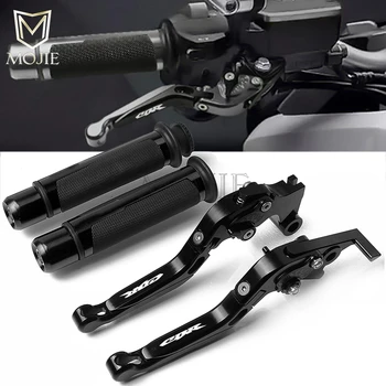 

For Honda CBR125R CB125R CBR250R CBR CB 125R 250R 125 250 R Motorcycle CNC Adjustable Brake Clutch Lever Handle Grips Handlebars