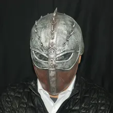 Terrorist Predator Mask Resin Halloween Cospaly Party Predator Warrior Masked Costume Mask Full Face Anonymous Mask predator style face mask silver