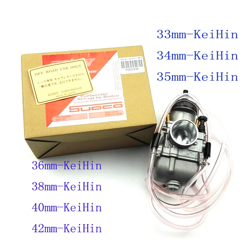 

High quality 34mm 36mm 38mm 40mm 42mm pwk keihin carburetor carburador universal 2T 4T engine motorcycle scooter UTV ATV