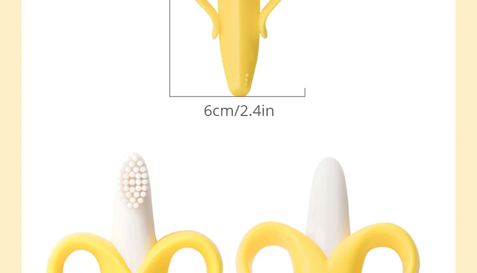 Детский банановый Прорезыватель рукавицы для стоматологической помощи Прорезыватели для зубов игрушка Подарочный Прорезыватель для зубов безопасный пищевой Клас Силиконовые Прорезывания Зубов
