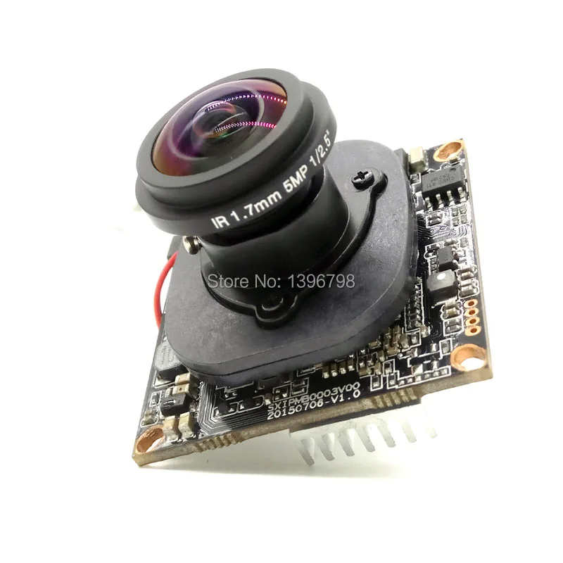 IP камера PU'Aimetis Hi3518E + OV9732 1 0 МП 720P широкий угол обзора 360 градусов панорамная