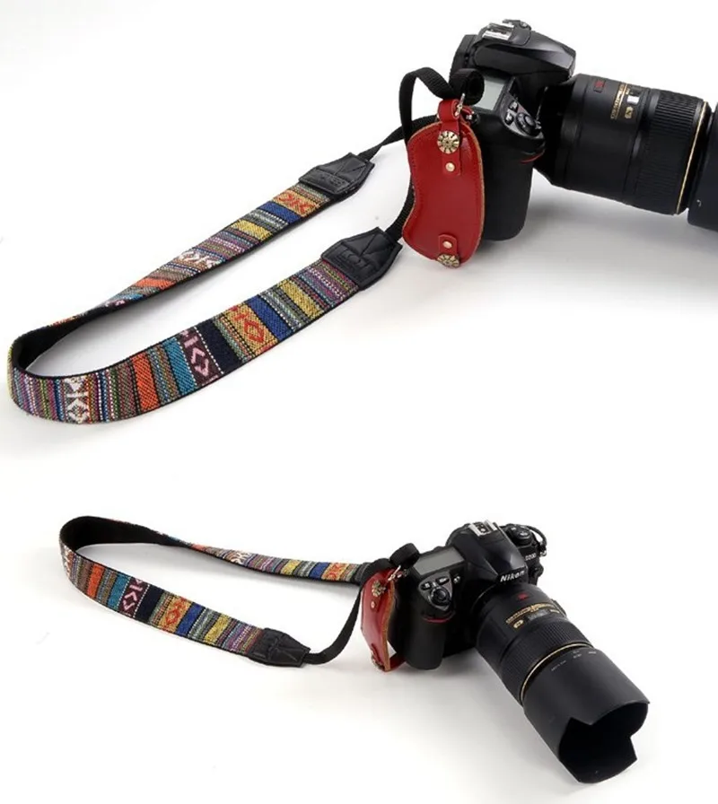 

Retro Camera Shoulder Strap Neck Strap Belt for Nikon Canon Sony Panasonic DSLR SLR Cameras