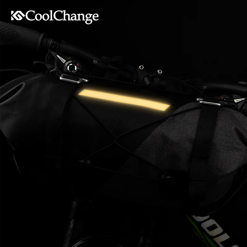 CoolChange Bike Bag Outdoor Waterproof Nylon Front Tube Handlebar Cycling Bag Large Capacity Sports Basket Bicycle Accessories CoolChange Bike Bag Outdoor Waterproof Nylon Front Tube Handlebar Cycling Bag Large Capacity Sports Basket Bicycle Accessories