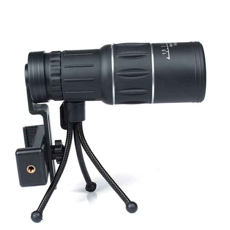 16x52 HD зум оптический Монокуляр телескоп Телефон объектив для пешего туризма концертный телефон объектив камеры Универсальный для смартфонов samsung iPhone
