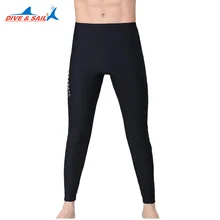 DIVE& SAIL 3 мм неопреновый водолазный гидрокостюм длинные брюки для мужчин и женщин зимние сохраняющие тепло брюки для подводного плавания, плавания, серфинга леггинсы N