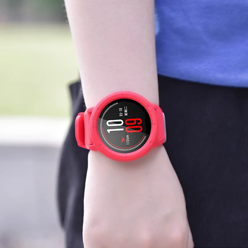  Hard Plastic Protective Case Cover for Xiaomi Huami AMAZFIT Pace Cover Sports Smart Watch Case for  - 32964230189