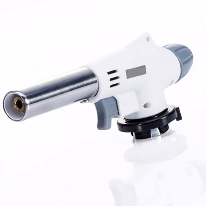 Wind Fully Automatic Electronic Flame Tool Butane Burners Gas Adapter Torch Lighter Hiking Camping Equipment MF999 | Дом и сад