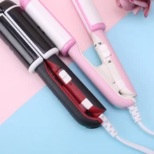 Электрический Выпрямитель для волос 220 В, мини щипцы для завивки волос, инструмент для путешествий, яркие цвета