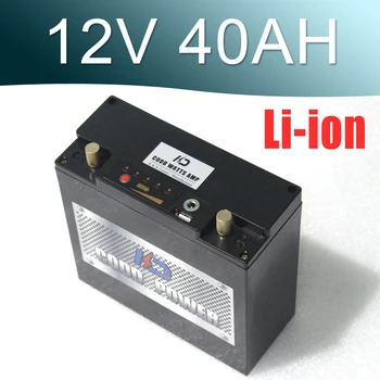 

Solar UPS LED Golf Car 12V 40AH Lithium ion battery
