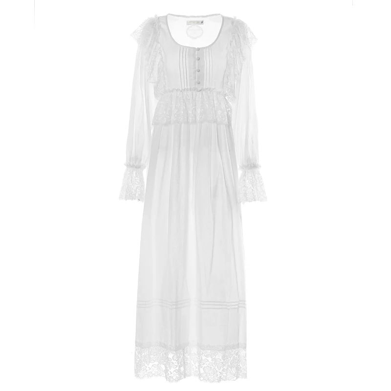 white linen night dress
