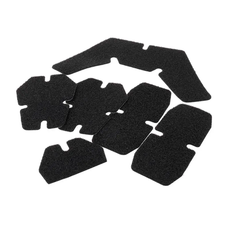 

5 Pcs/set Bicycle Helmet Sticker Tactical Helmets Tape Adhesive Magic Stickers DIY Outdoor Hunting Tackle