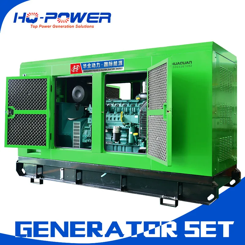 120kw permanent silent generator for home use well selling