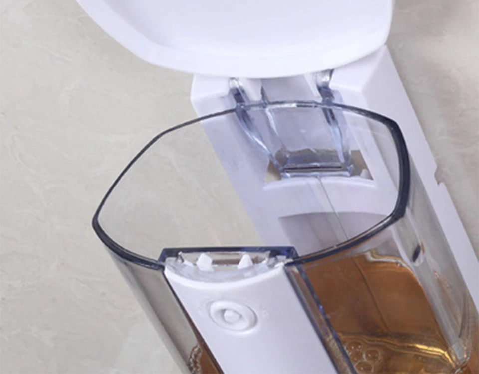 Одна голова мыло диспенсер пластик Ручной Туалет дезинфицирующее средство для рук стены подвесной дозатор мыла